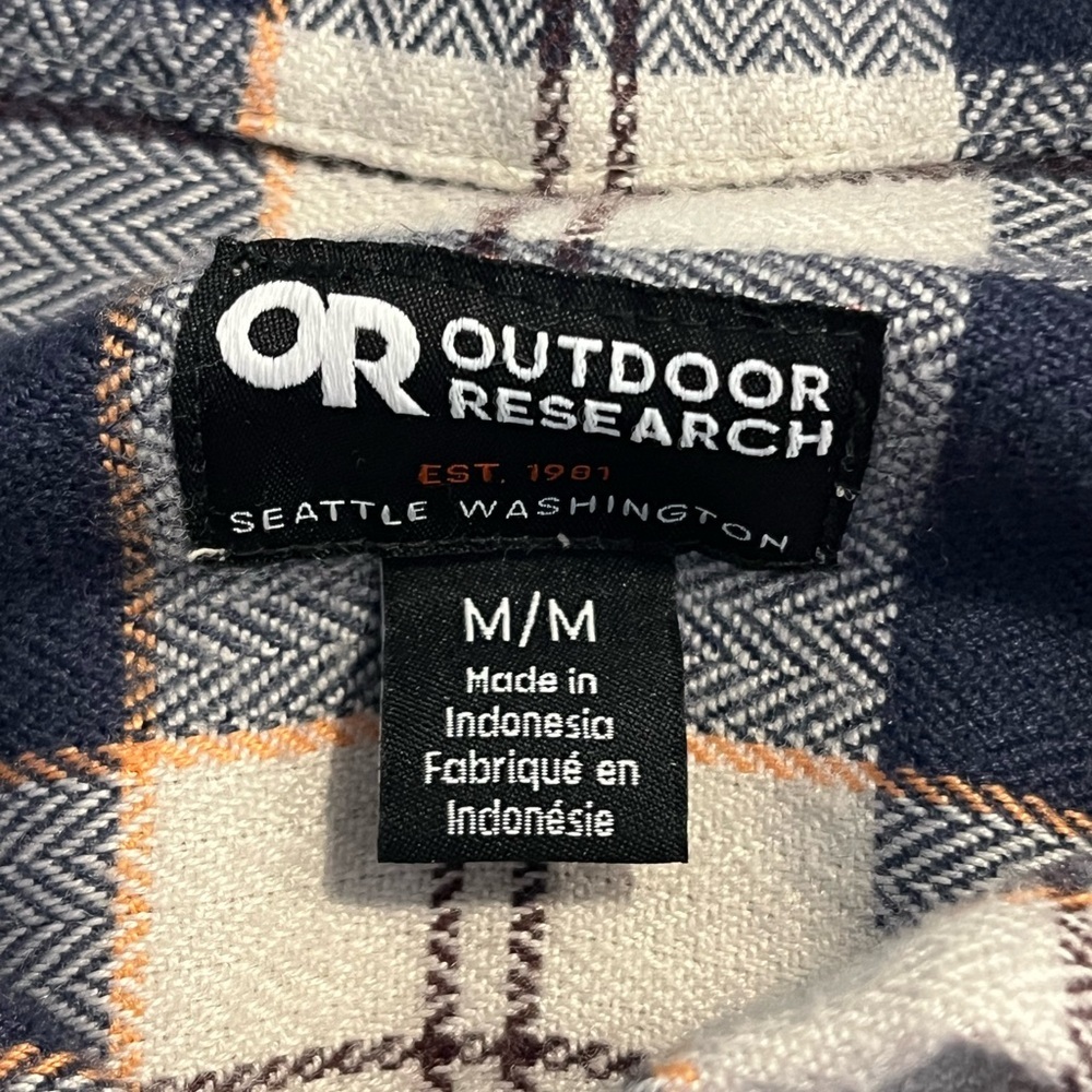 Outdoor Research Plaid Shirt Medium - Picture 5 of 5